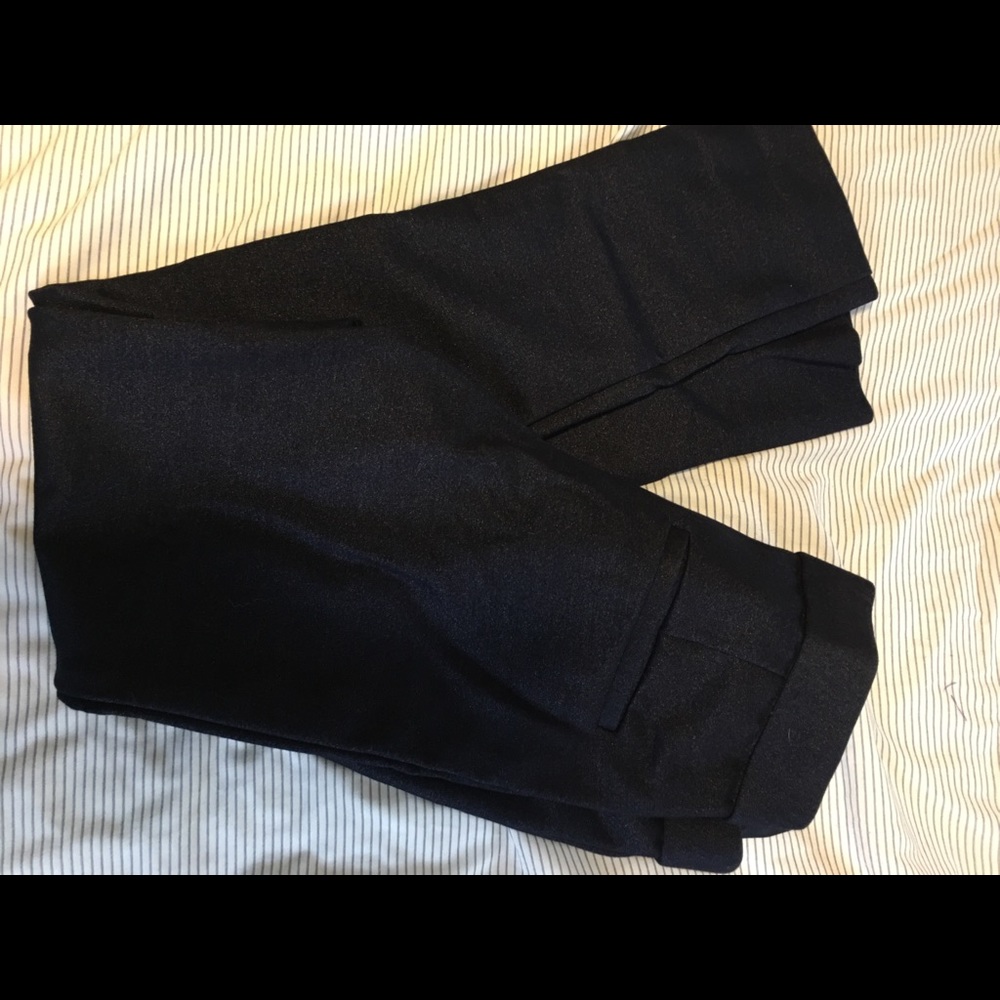 Amanda and Chelsea Glitter/Navy dress pants